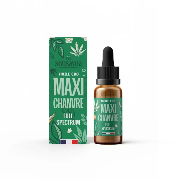 Huile CBD Sensavea Maxi chanvre