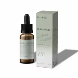 Hemeka huile CBD Broad spectrum 25%