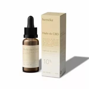 Hemeka huile CBD Broad spectrum 10%