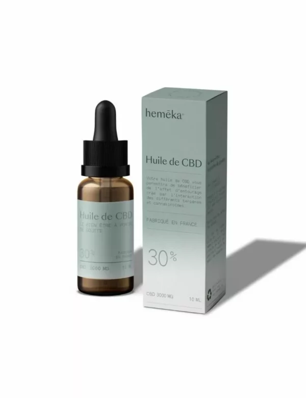 Hemeka huile CBD Broad spectrum 30%