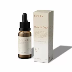 Hemeka huile CBD Broad spectrum 5%