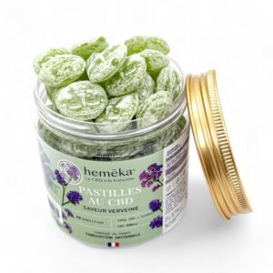Bonbons CBD verveine