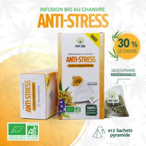 POP CBD Infusion anti stress en sachet