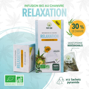 POP CBD Infusion relaxation en sachet