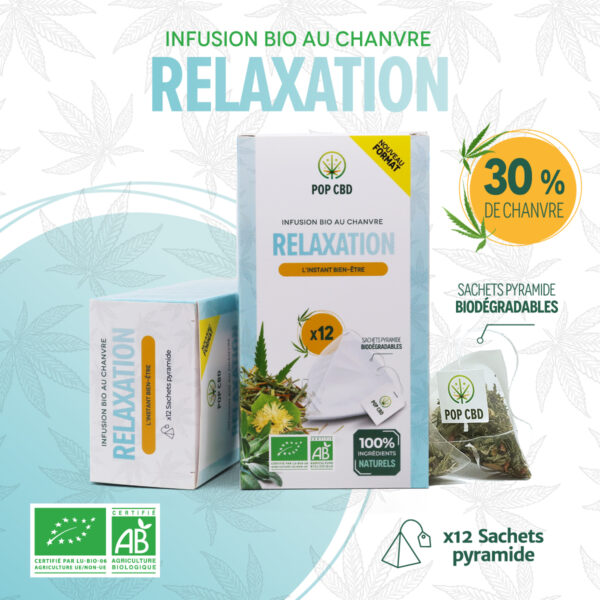 POP CBD Infusion relaxation en sachet