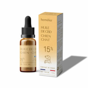 Huile CBD animaux 15%