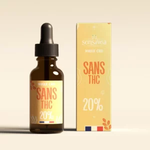 Sensavea Huile CBD 20% sans thc